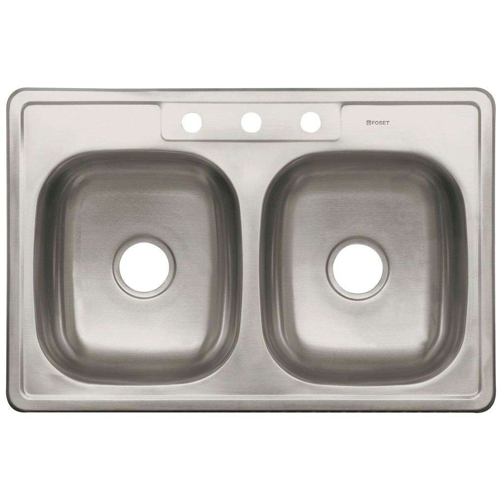 FOSET TARJA 2PILAS 48X56      X15CM INOX EMP TA-842TB