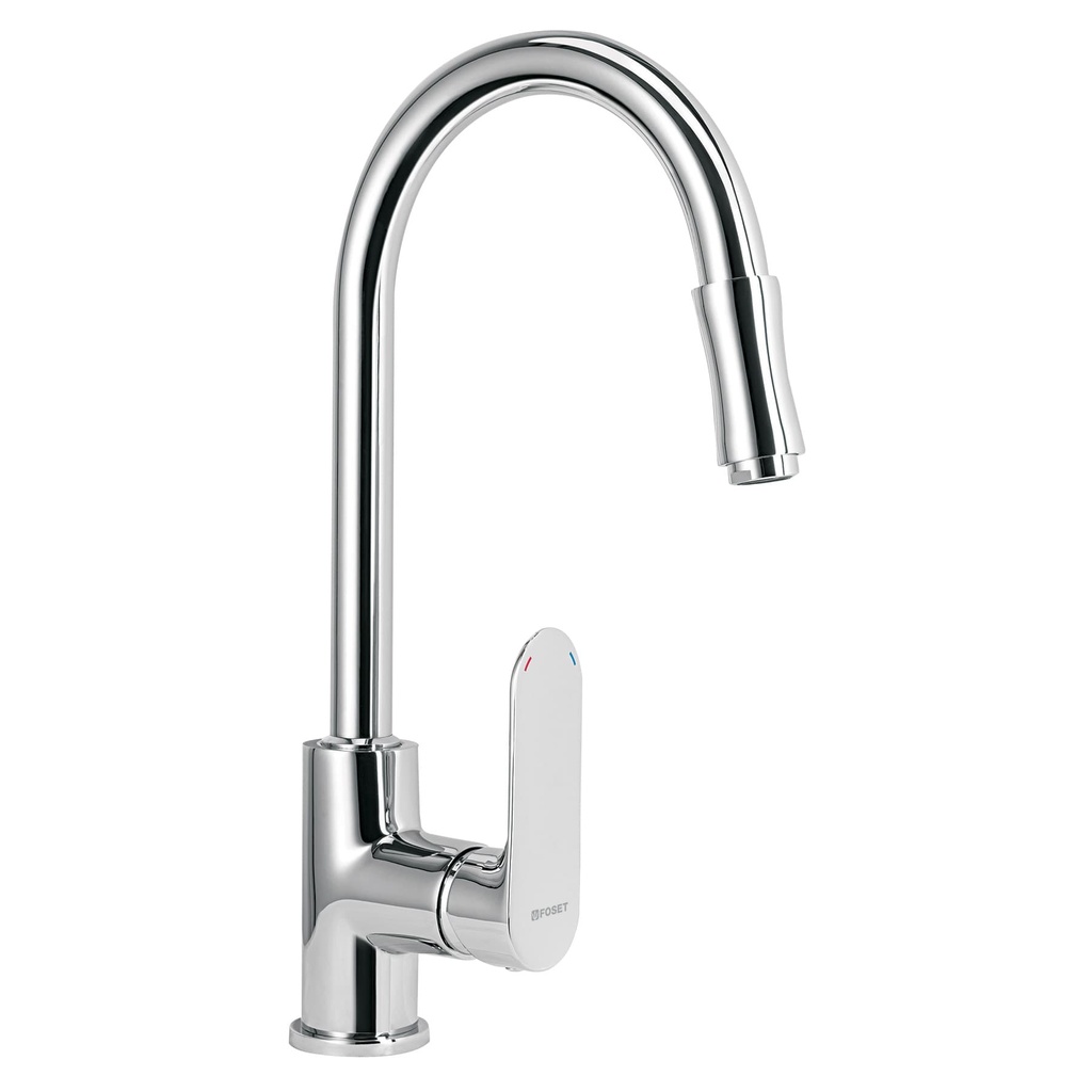 FOSET RIM-82 MEZCLADORA PARA FREGADERO CON MANGUERA EXTRAÍBL