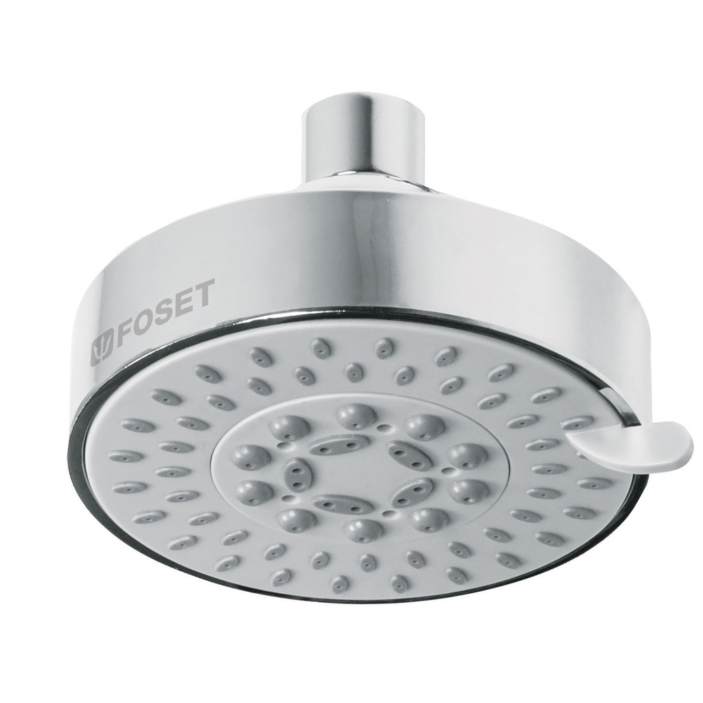FOSET R-202S REGADERA 5 FUNCIONES  SIN BRAZO  CROMO  ELEM