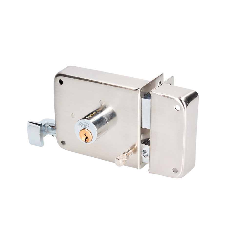 LOCK CERRADURA SOBREPONER     IZQ LLAVE STD CAJA 35CS