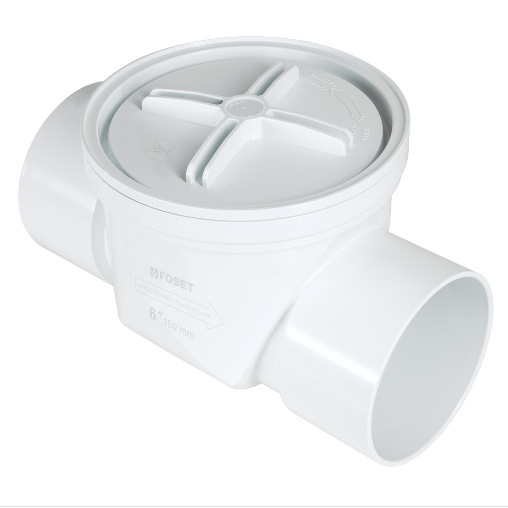 FOSET VALVULA CHECK VACHE-6S  6" D/ABS