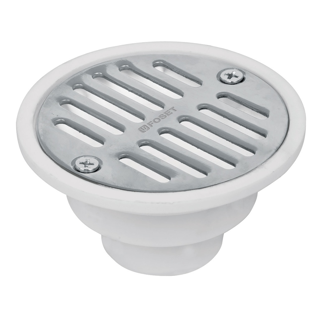 FOSET RS-502 RESUMIDERO POLIPROPILENO  REDONDO  MODELO A  3-