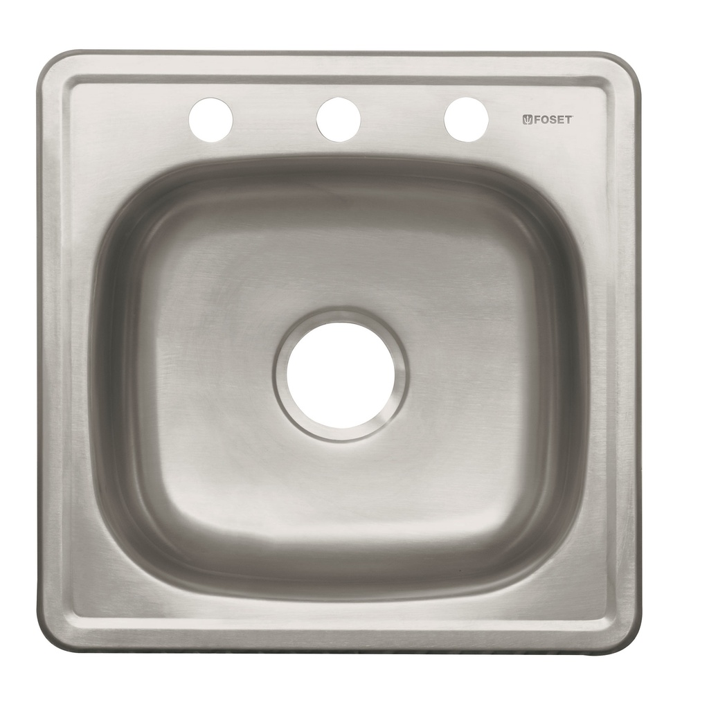 FOSET TARJA 1PILA 48CM INOX   EMP BASIC TA-48B