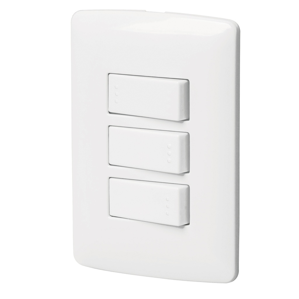 VOLTECK PA-APTR-EIB PLACA ARMADA 2 INTERRUPTORES SENCILLO