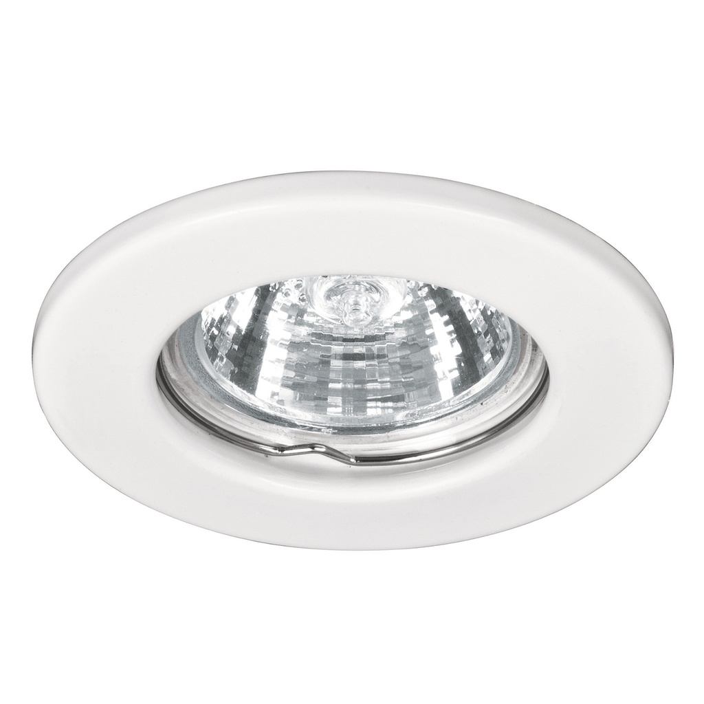 VOLTECK LUMINARIA EMPOTRABLE  REDONDO BLANCO P/MR16 EMP-100S