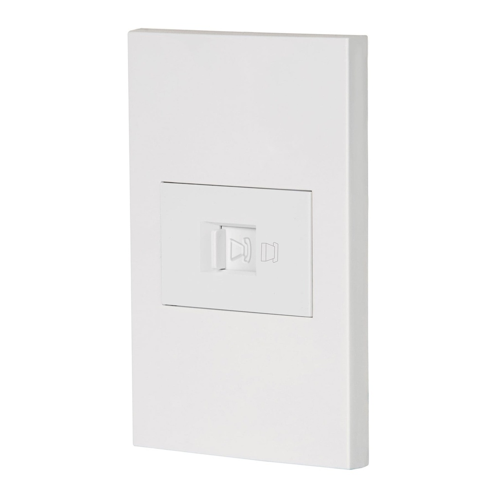 VOLTECK PA-TE-EB PLACA ARMADA CON TOMA PARA TELÉFONO, 1.5M