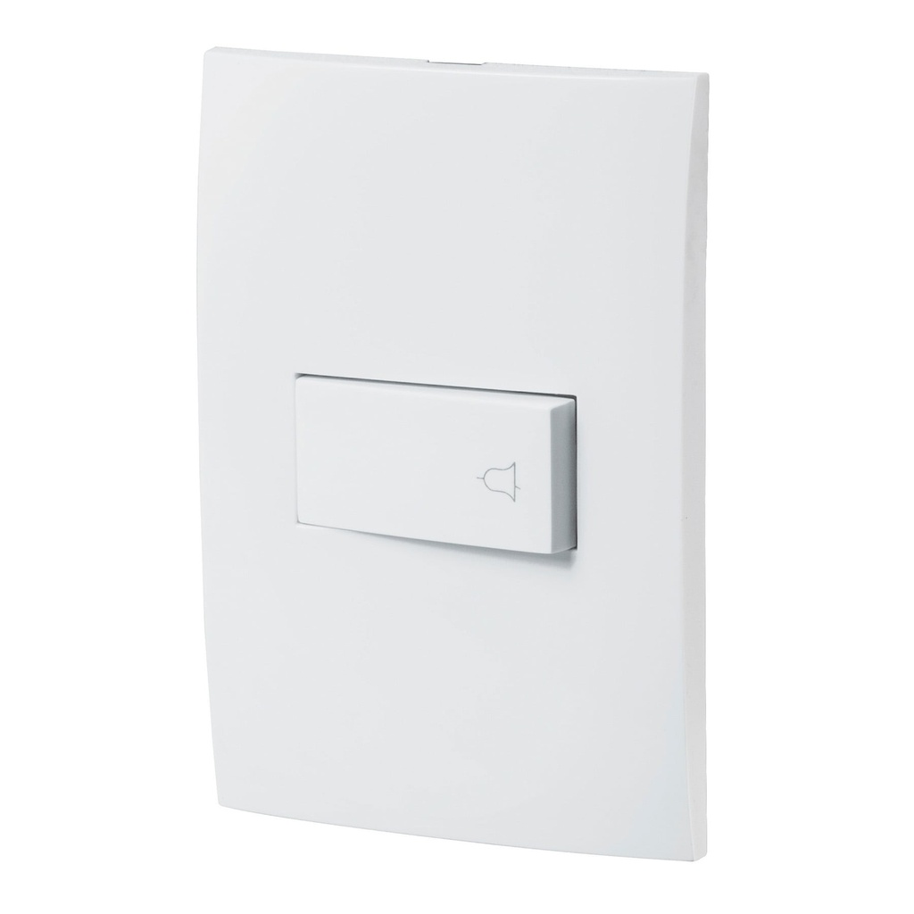 VOLTECK PA-TI-OB PLACA ARMADA CON TIMBRE  LÍNEA OSLO  BLAN