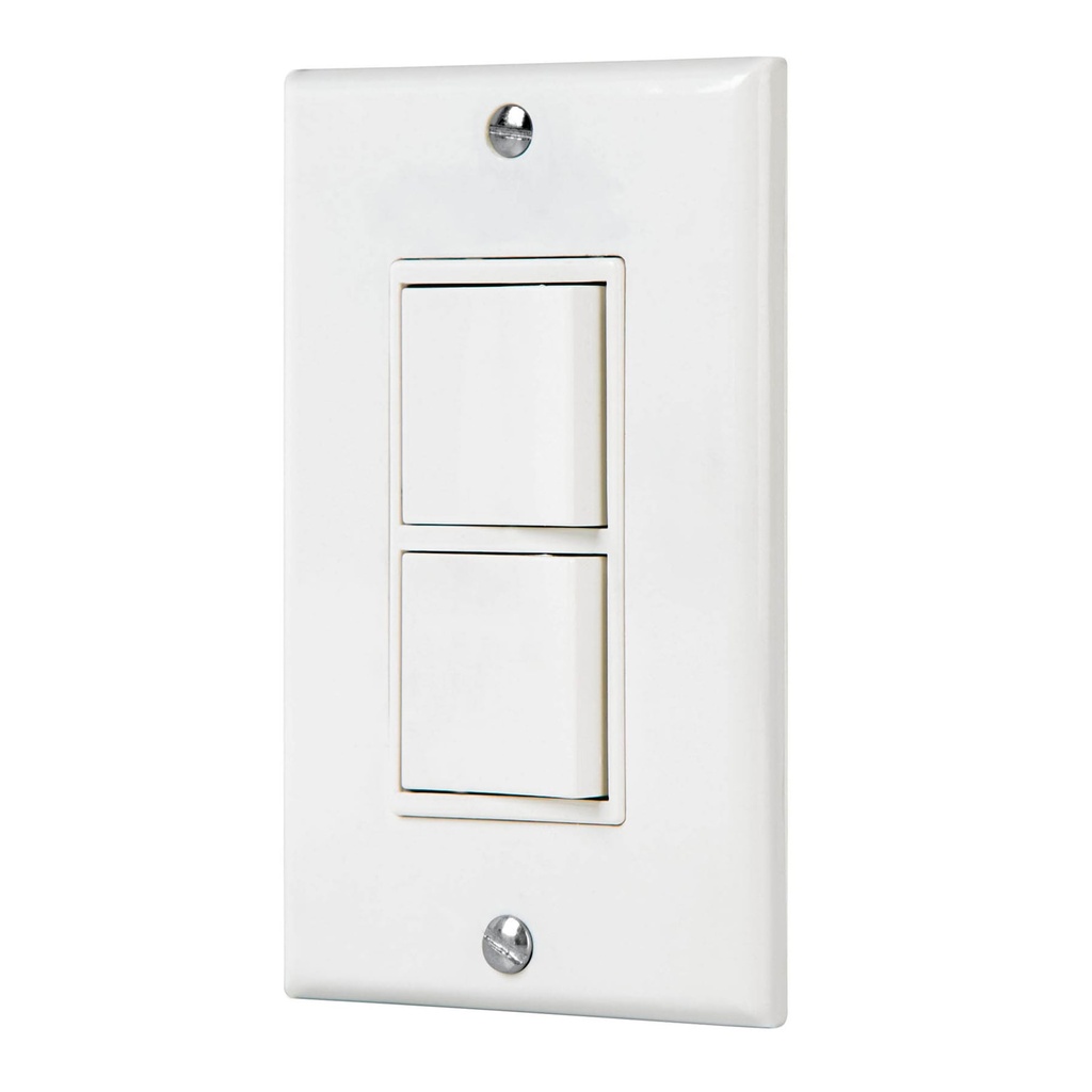 VOLTECK PA-APDO-CLP PLACA ARMADA INTERRUPTOR SENCILLO Y E