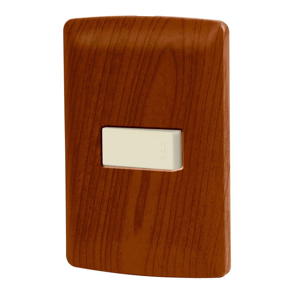 VOLTECK PA-APSE-EIM PLACA ARMADA MADERA CON UN INTERRUPTO
