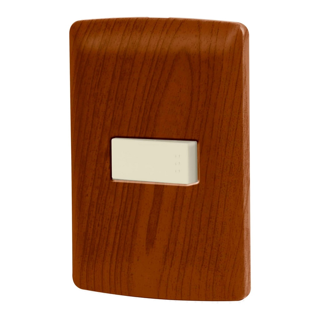 VOLTECK PA-APSE-IM PLACA ARMADA MADERA CON INTERRUPTOR SE