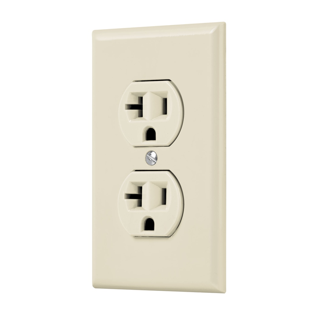 VOLTECK PA-CODO-MS  PLACA ARMADA CONTACTO DÚPLEX,2 POLOS,