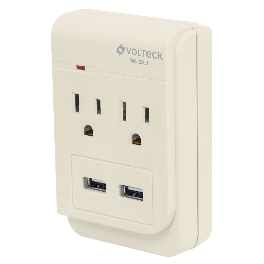 VOLTECK MUL-230U MULTICONTACTO2 ENTRADAS CON 2 ENTRADAS