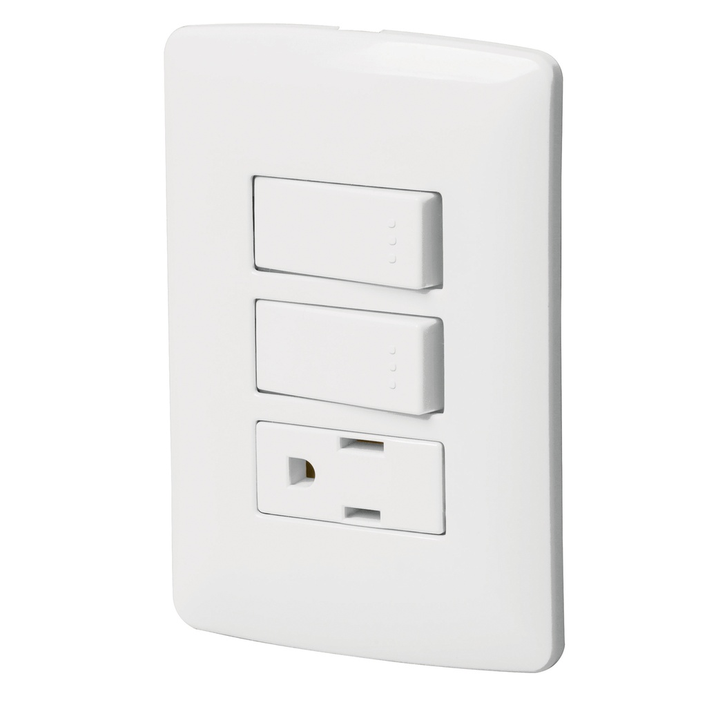 VOLTECK PA-APCO-I2B PLACA ARMADA CONTACTO Y 2INTERRUPTORE