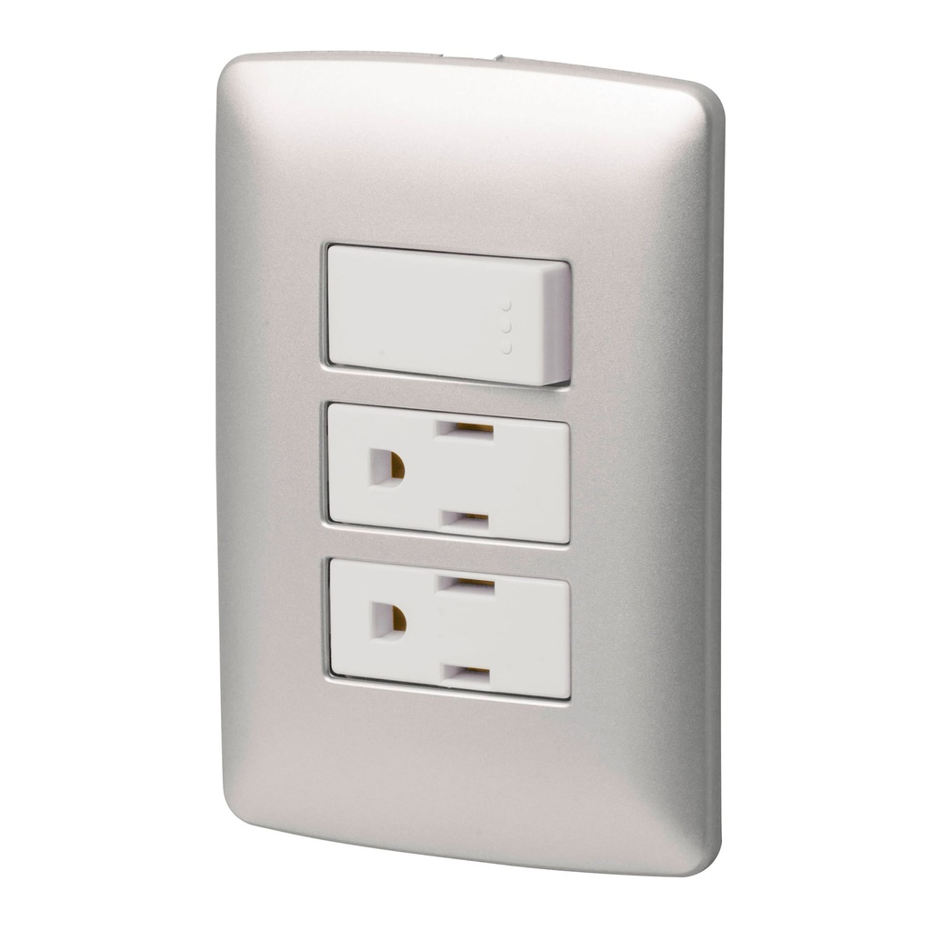 VOLTECK PA-APCO-I3P PLACA ARMADA 2 CONTACTOS E INTERRUPTO