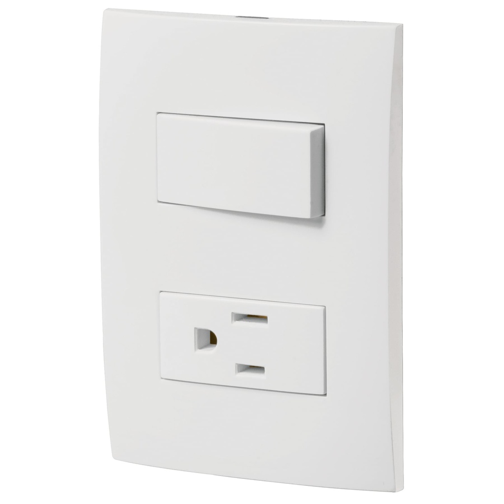 VOLTECK PA-APCO-OB PLACA ARMADA CONTACTO E INTERRUPTOR  L