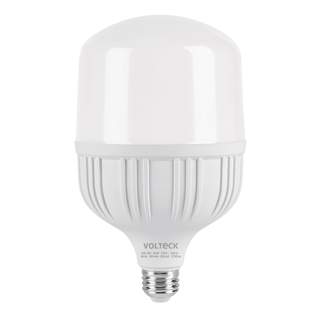VOLTECK LAMPARA DE LED 40W    ALTA POTENCIA E26 LED-350