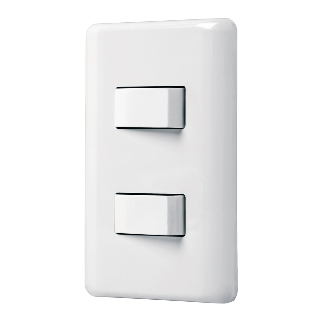VOLTECK PA-APDO-EB PLACA ARMADA 1 INTERRUPTOR SENCILLO +