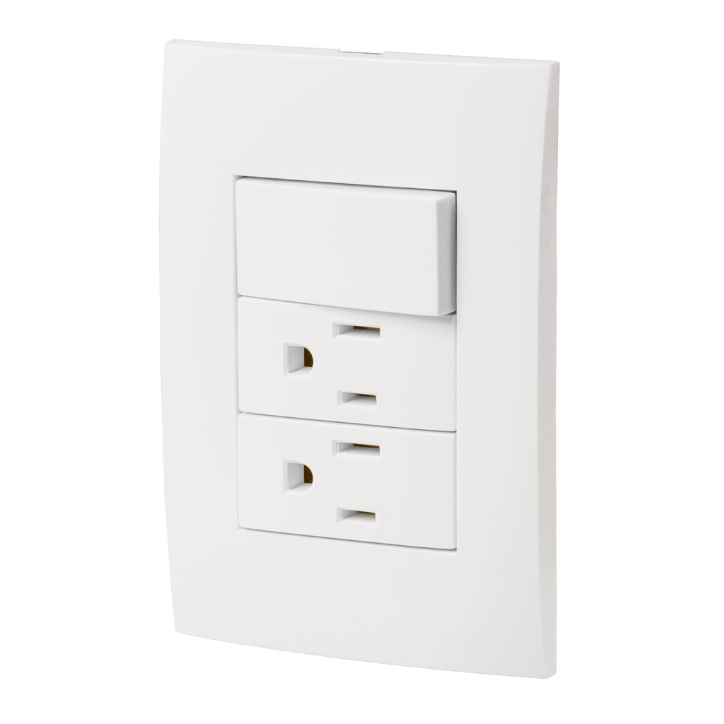 VOLTECK PA-APCO-O3B PLACA ARMADA 2 CONTACTOS E INTERRUPTO