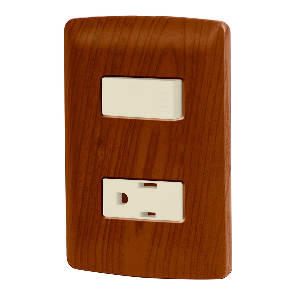 VOLTECK PA-APCO-IM PLACA ARMADA MADERA CON CONTACTO E INT