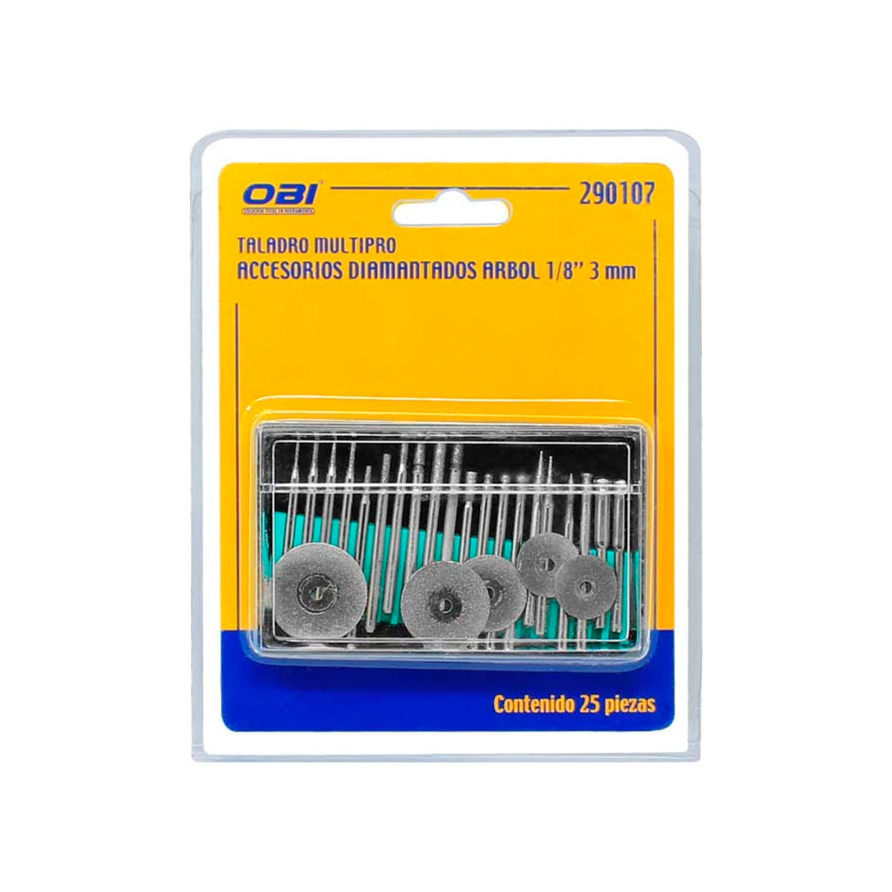 OBI JGO ACC P/MOTOTOOL 402650C/25PZ DIAMANTADO