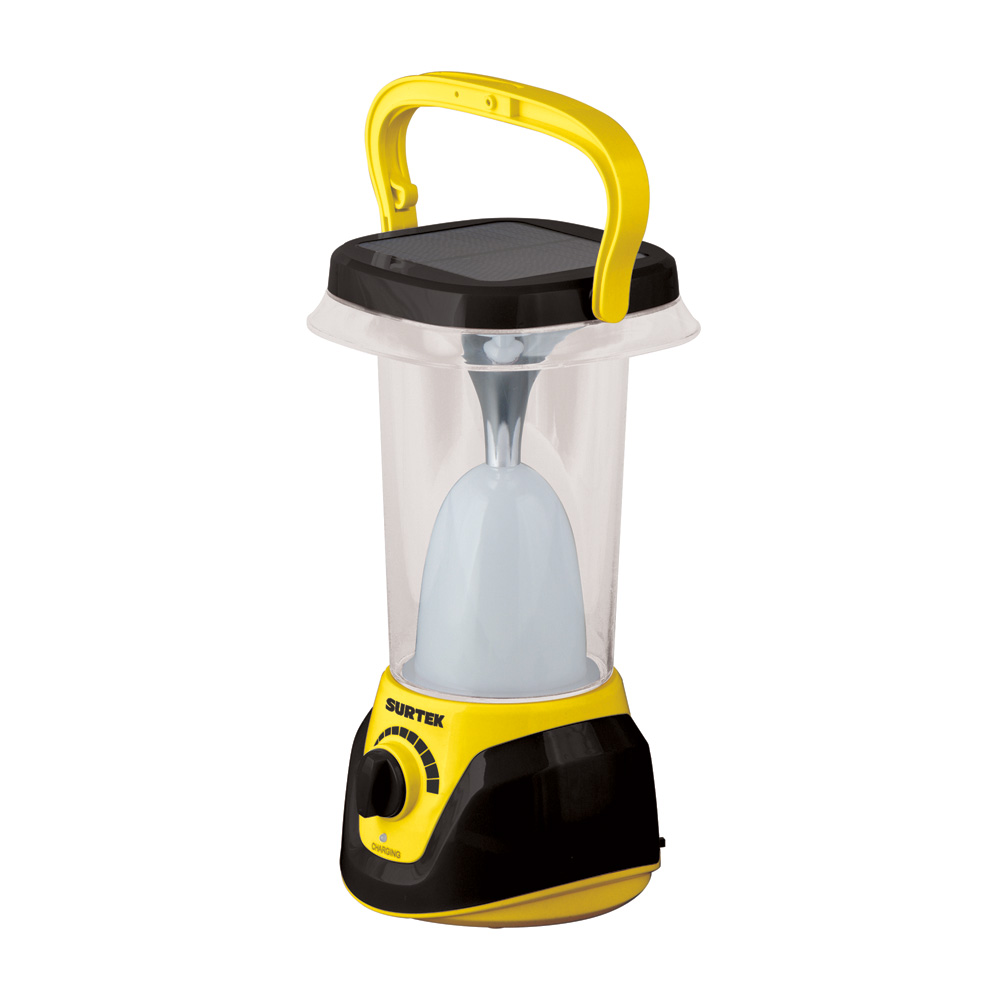 SURTEK LINTERNA LICA02 RECARGABLE SOLAR P/CAMPAMENTO