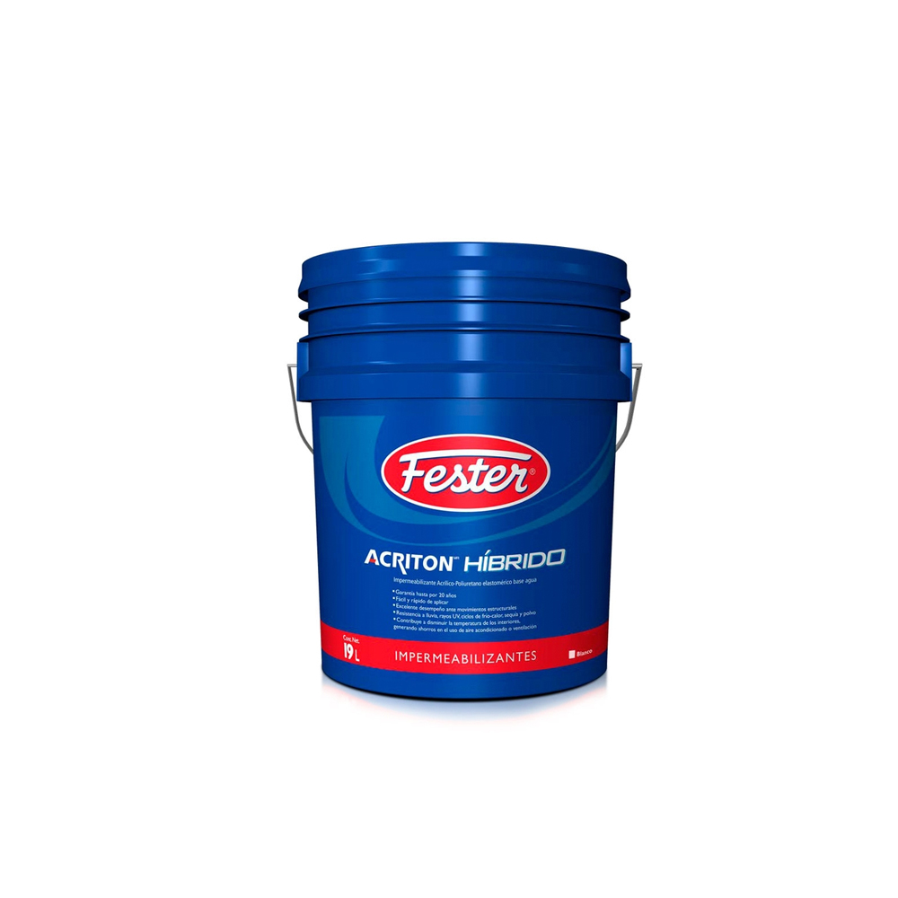FESTER IMPERMEABILIZANTE      ACRITON HIBRIDO BCO 19LT 21197