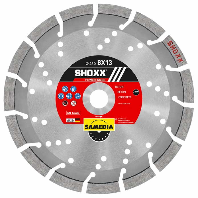SAMEDIA DISCO DIAM    SEGMENTADO BX13 14" 310050 SHOXX