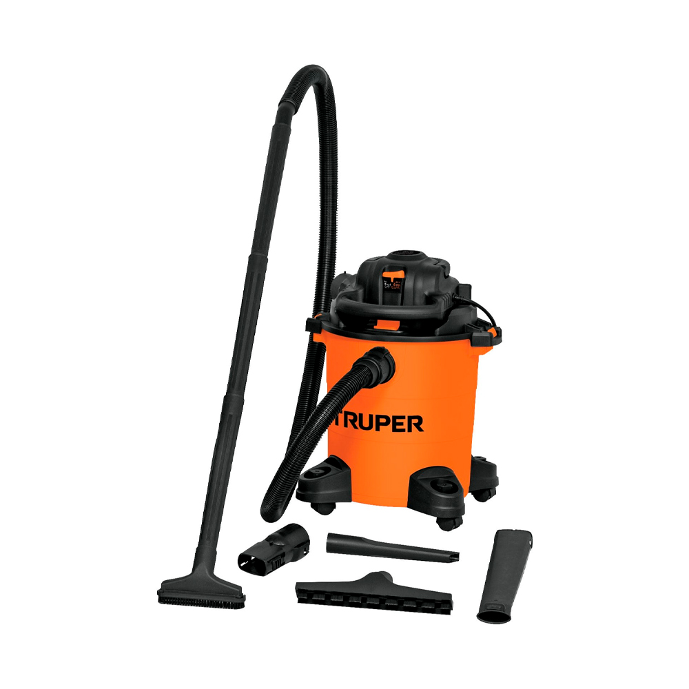 TRUPER ASPIRADORA 5GAL 6HP    PLAST LIQ-SOL ASP-5S