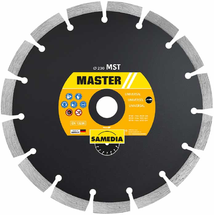 SAMEDIA DISCO DIAM    SEGMENTADO MST 12" 310370 MASTER