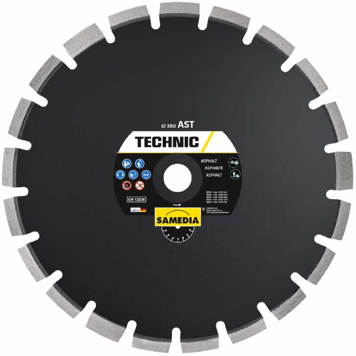 SAMEDIA DISCO DIAM    SEGMENTADO AST 16" 310072 TECHNIC