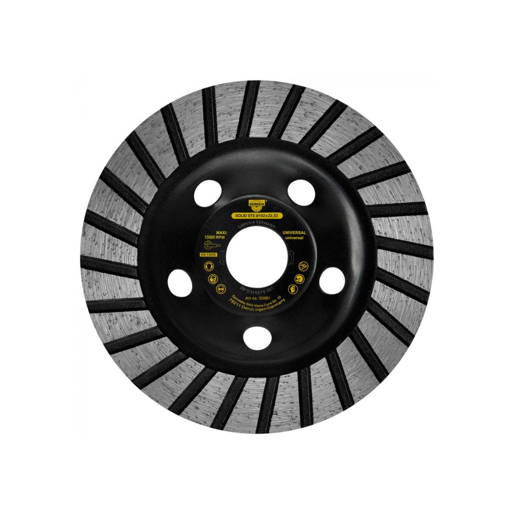 SAMEDIA COPA DIAM STS 4-1/2"  350062 SOLID