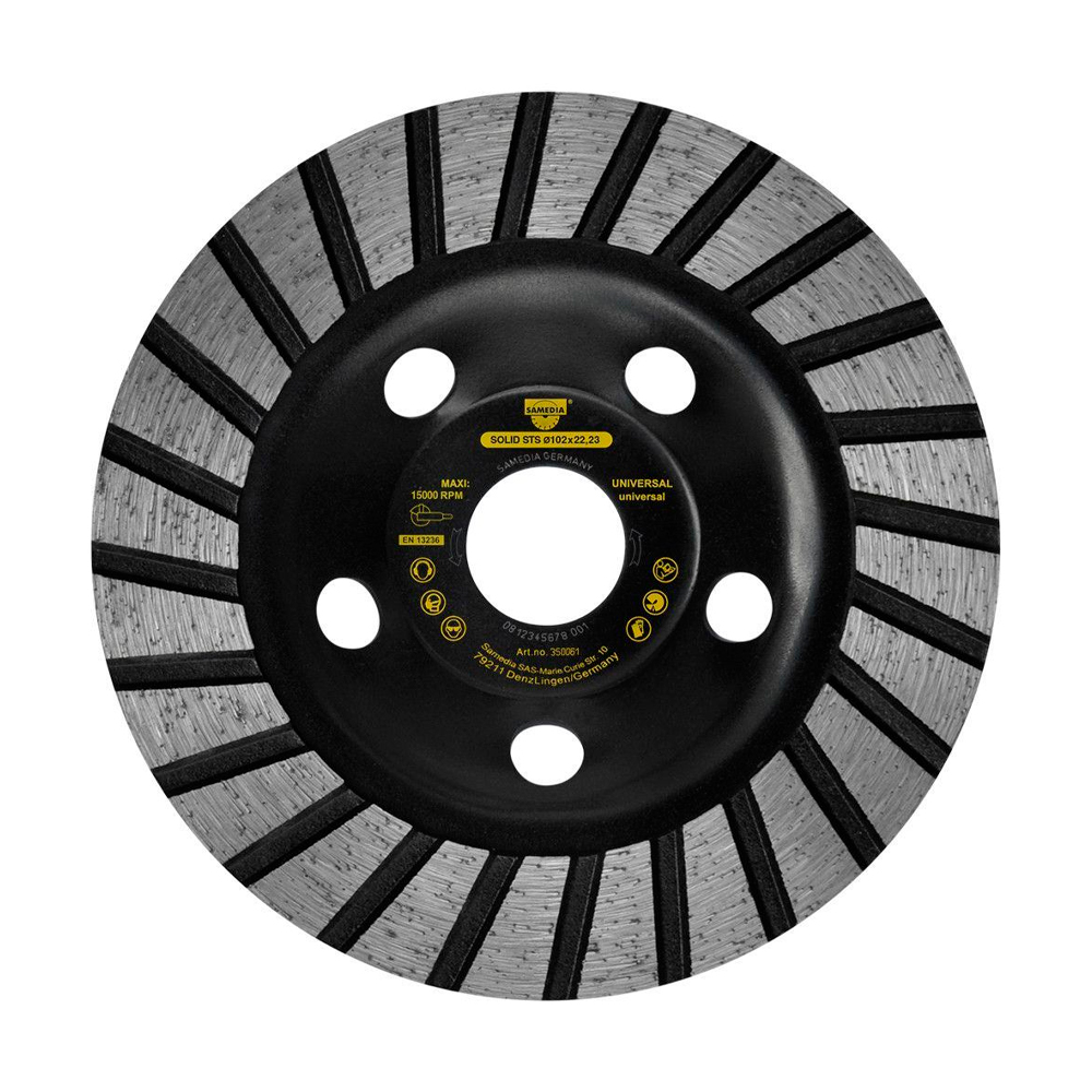 SAMEDIA COPA DIAM STS 7"      350064 SOLID