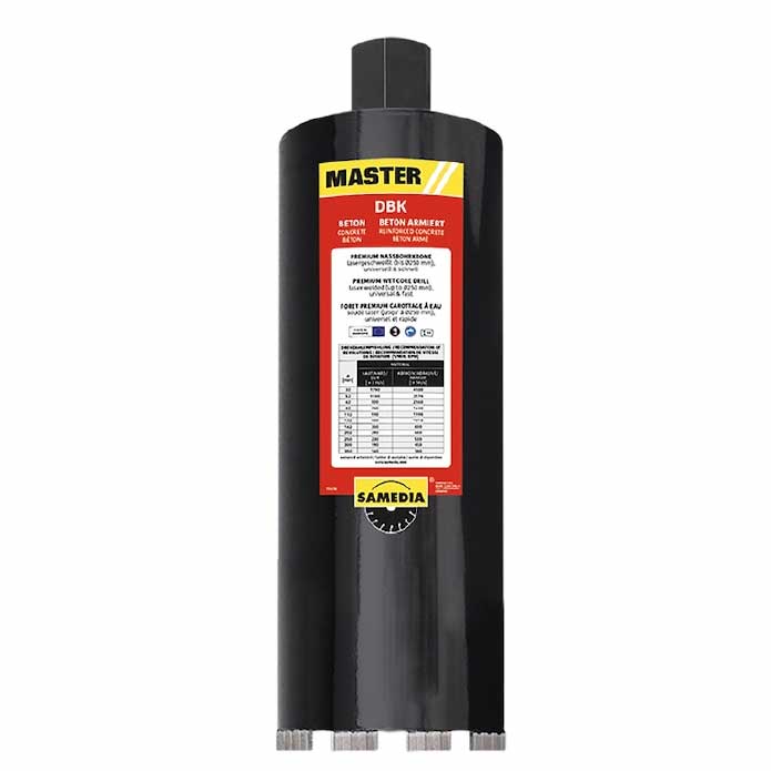 SAMEDIA BROCA DIAMANTE DBK    102MM 4" 340002 MASTER