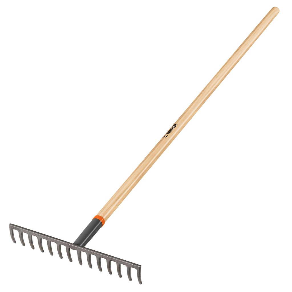 TRUPER RASTRILLO P/JARDIN     14DIENT 54" MGO MAD RECTO R-14
