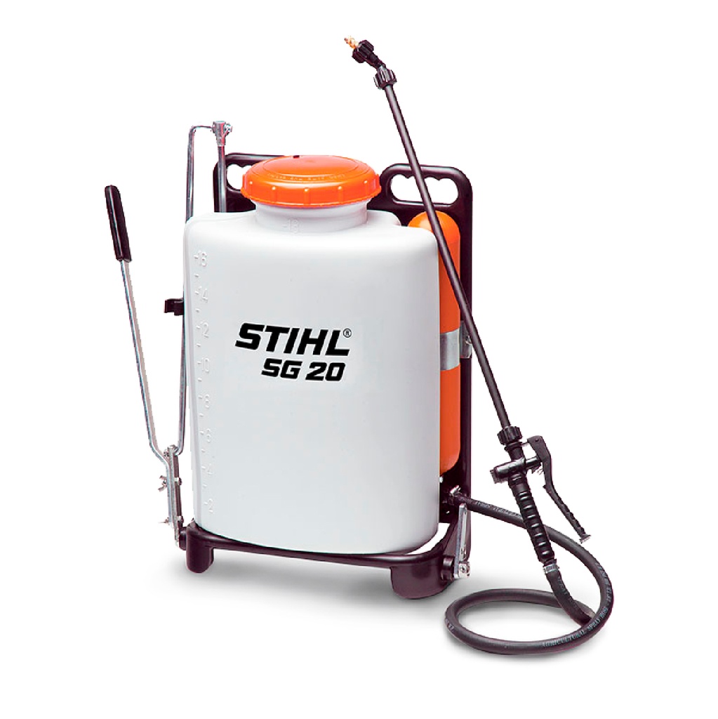 STIHL FUMIGADORA MOCHILA      MANUAL SG-20 18LT 3BAR