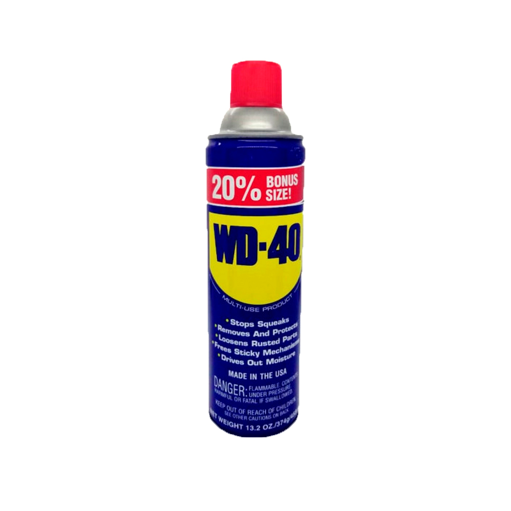 WD-40 AFLOJATODO 11OZ + 20%   = 13OZ