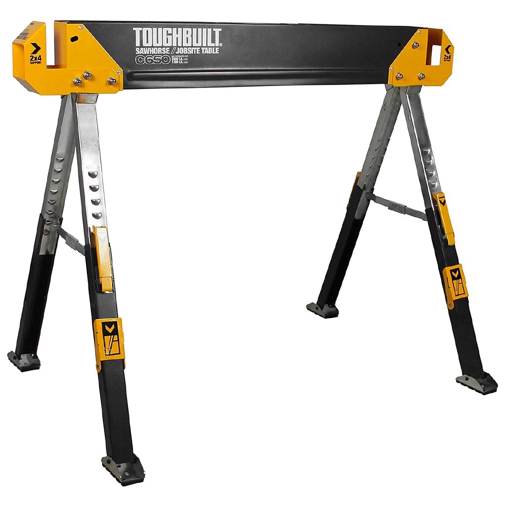TOUGHBUILT CABALLETE  T/MESA  DE TRABAJO 2X4 1300LBS TB-C650