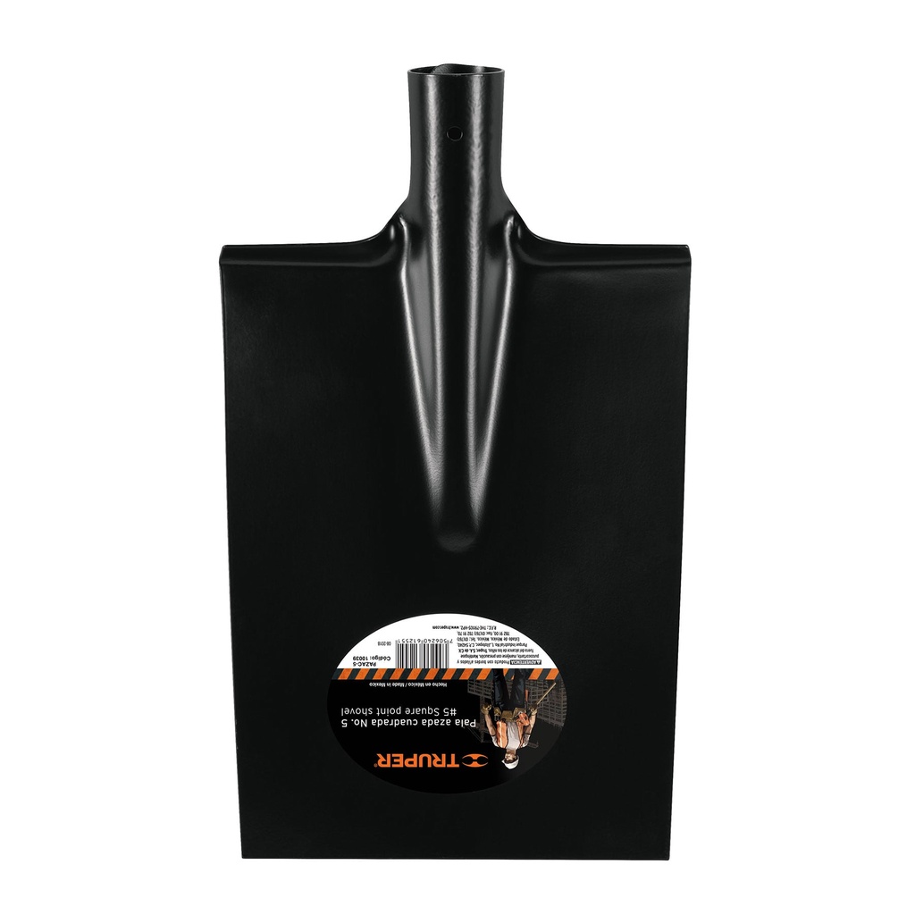 TRUPER PALA AZADA CUADRADA    8-3/4" S/MGO PAZAC-5