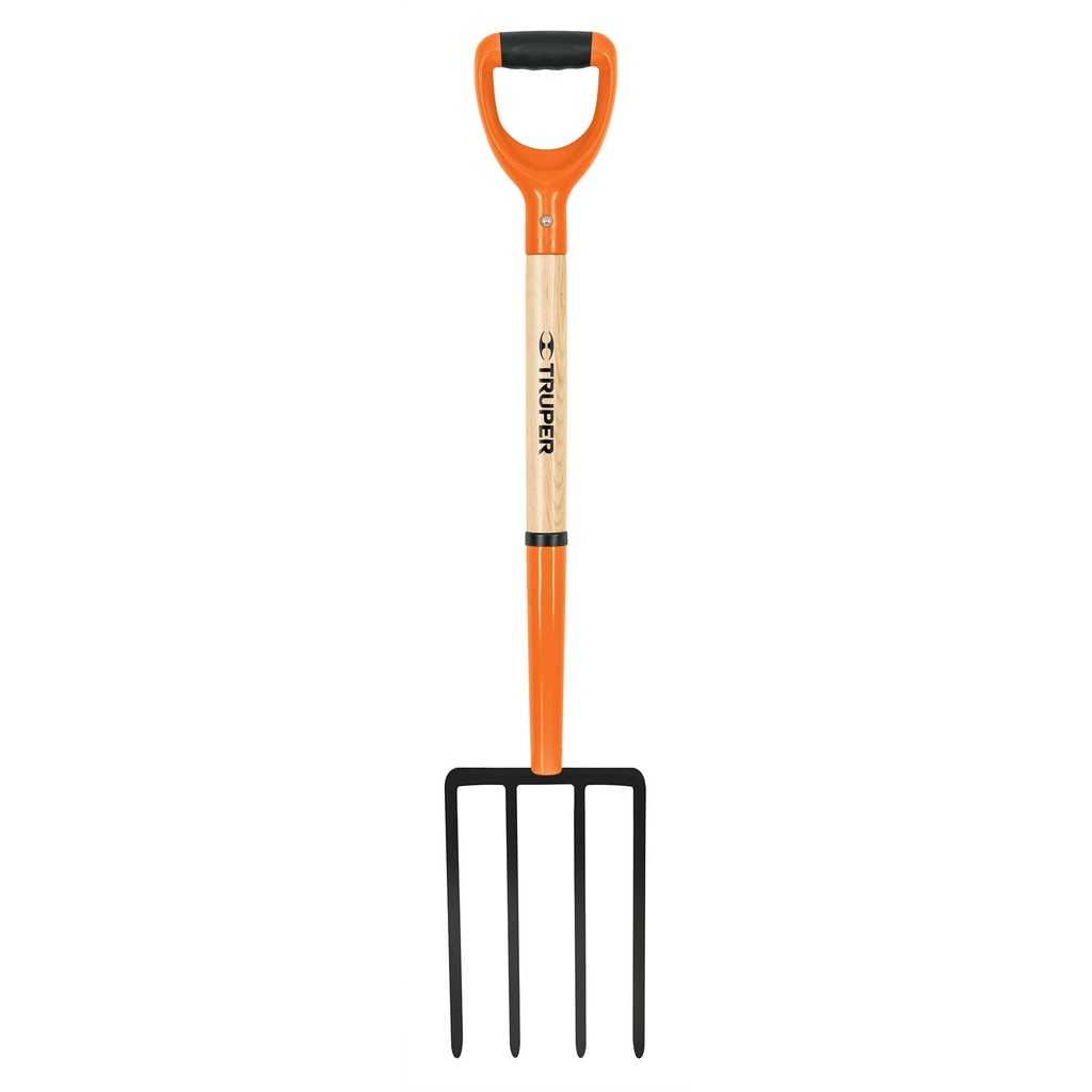 TRUPER BIELDO 4DTES CUAD      P/JARDIN MGO 27.5 BJ-4PC