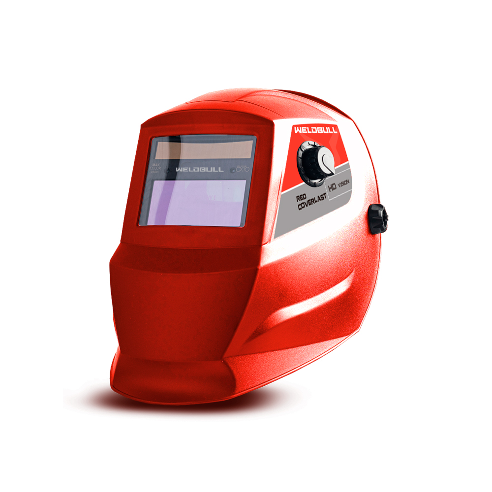 WELDBULL CARETA SOLDAR-ELECT  9-13 VIS.COLOR RED