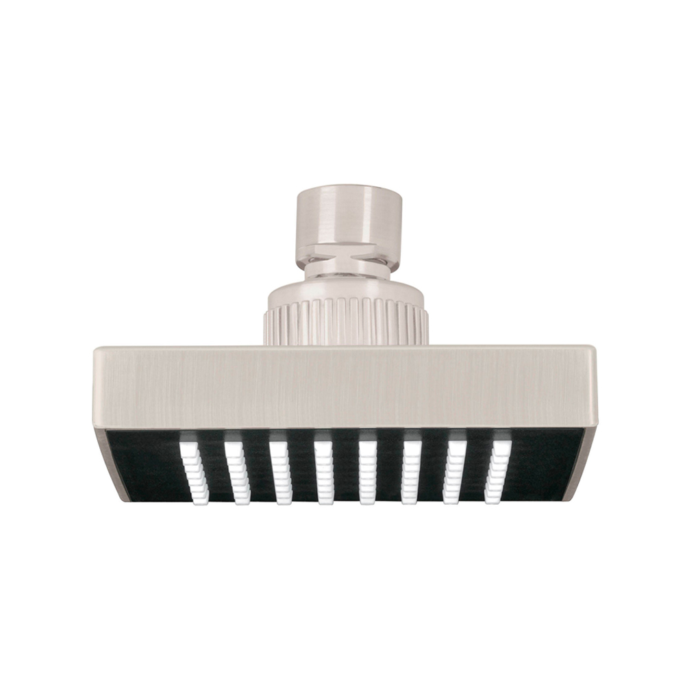 FOSET REGADERA CUADRADA 4"    SATIN S/BRAZO AQUA R-403SN