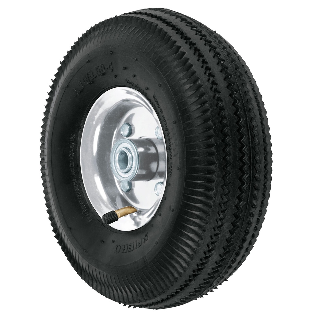 TRUPER LLANTA NEUM 10" P/EJE  CENTRAL LLN-10C
