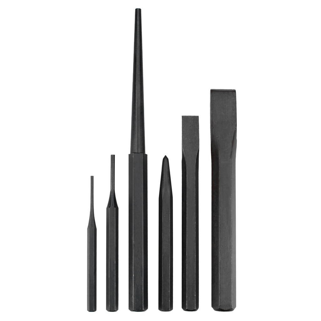 URREA JGO PUNTOS, PUNZONES,   CINCELES Y BOTADORES 12PZ NO.8