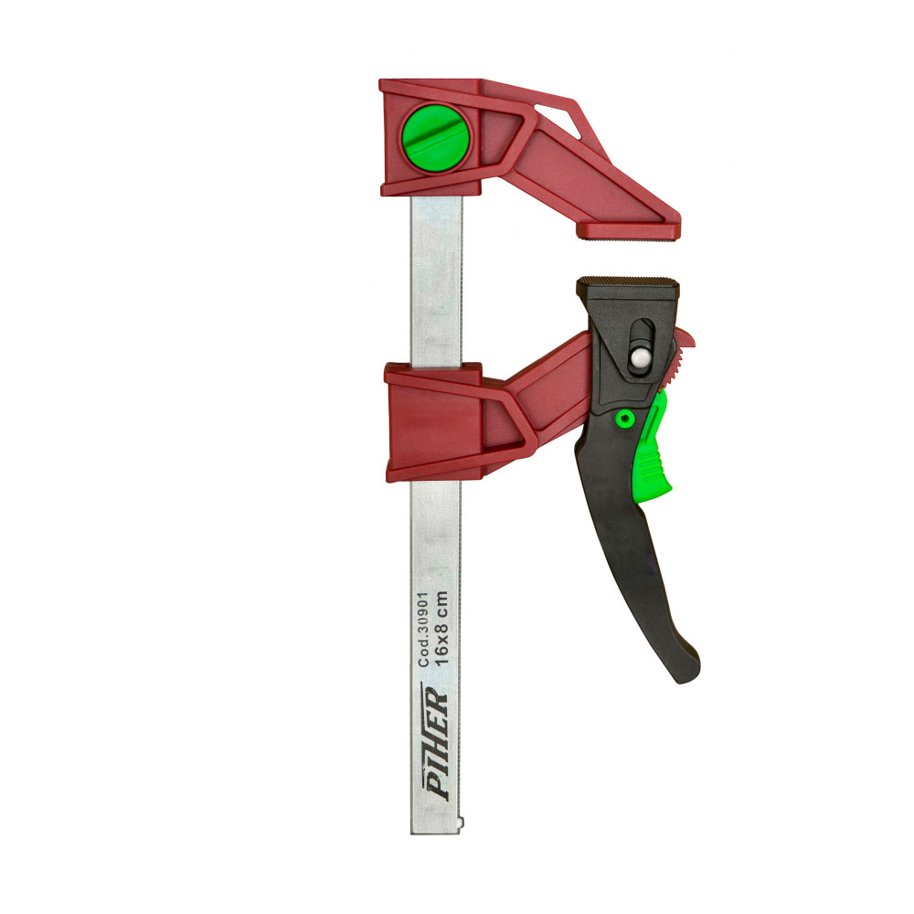 PIHER PRENSA DE BARRA ZAPATA  ANCHA REF 16CM LIGHT PAL 30901