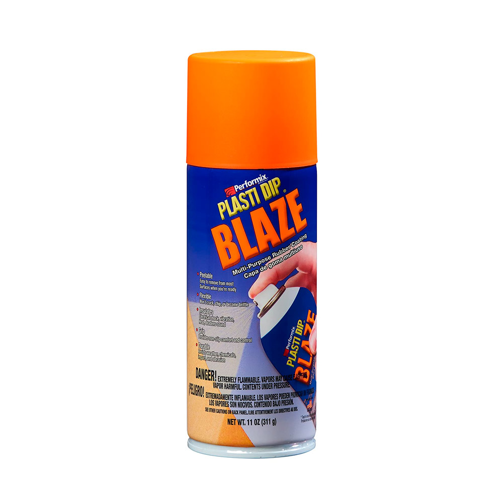 PLASTI DIP AEROSOL PINTURA    PLASTICA NARANJA BRILL 11OZ 11