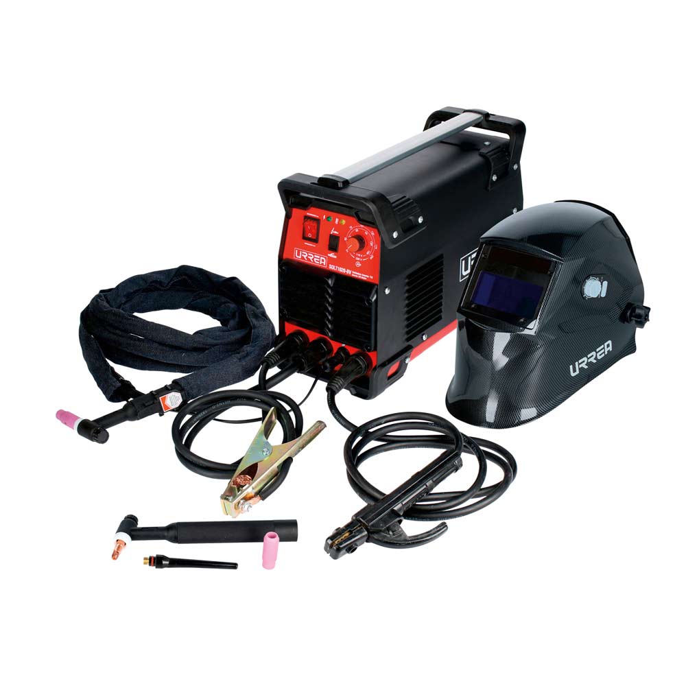 URREA JGO SOLDADOR INVERSOR   200A 110/220V TIG+CARETA+AC JS