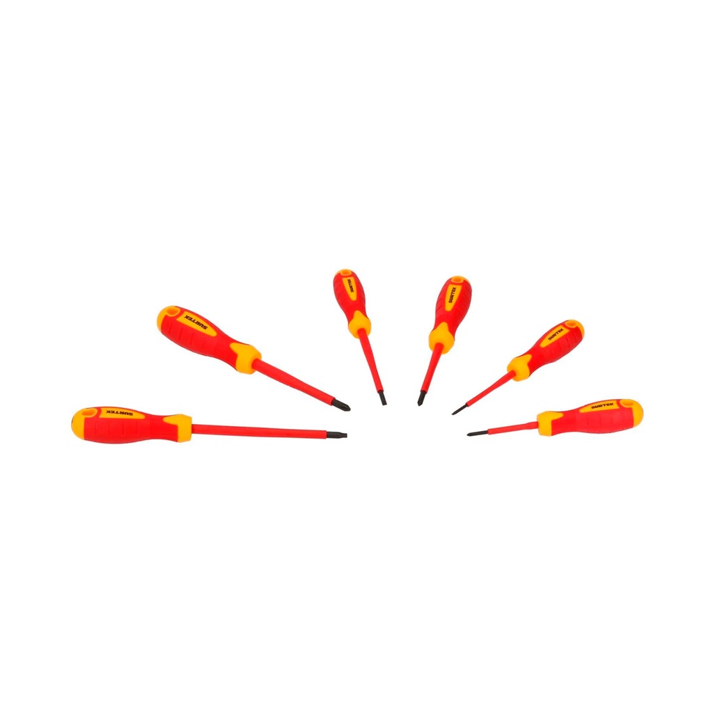 SURTEK JGO DESTORNILLADOR     6PZ 1000V BIMATERIAL JDB6V