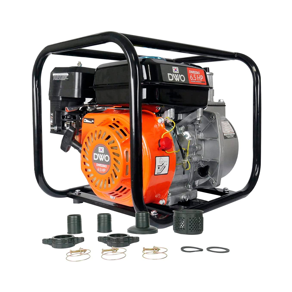 DWO MOTOBOMBA 2X2"  6.5HP     A GASOL 4TPOS DWB2065