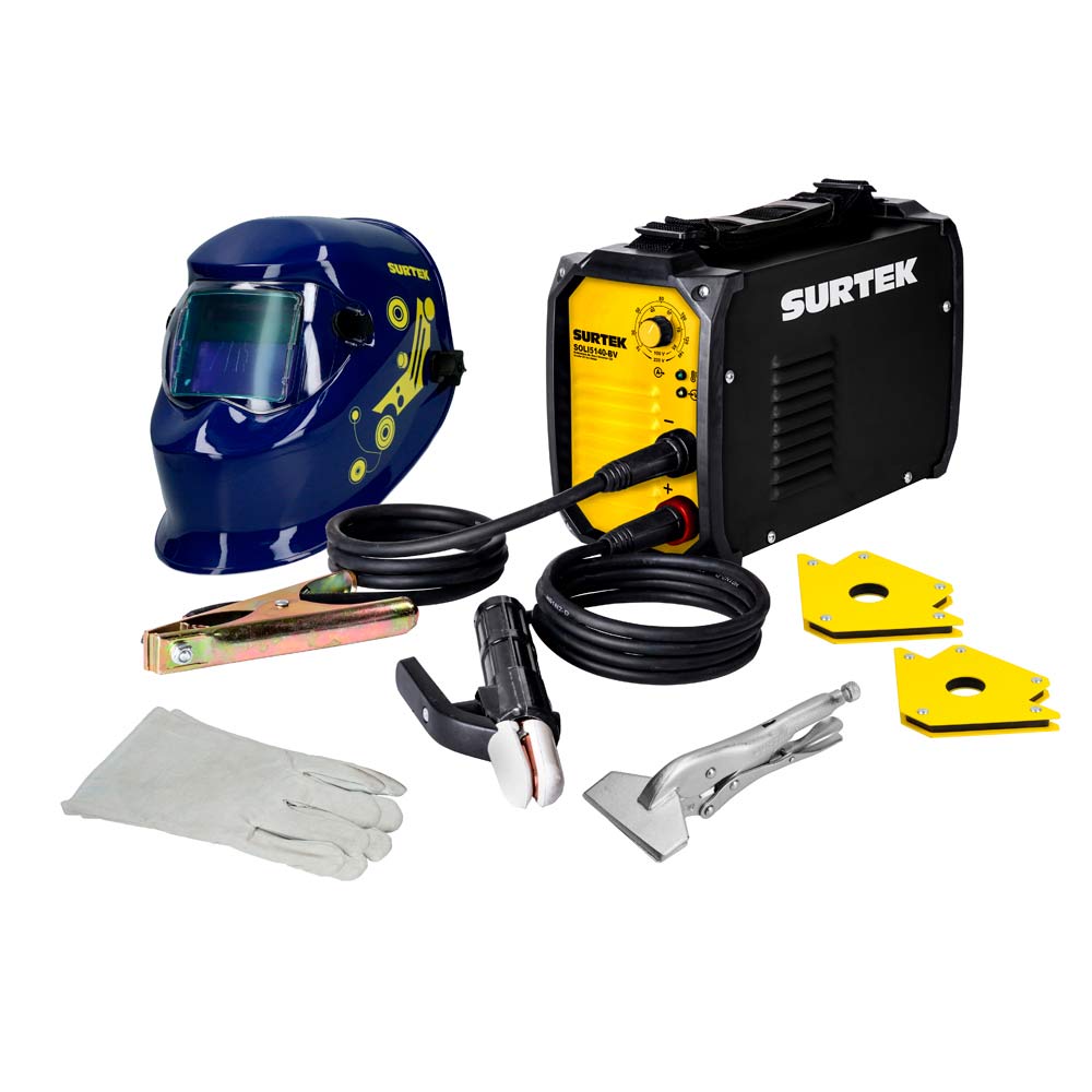 SURTEK COMBO SOLDADOR         INV+CARETA+GTS+2 ESQ+ PINZA 6P