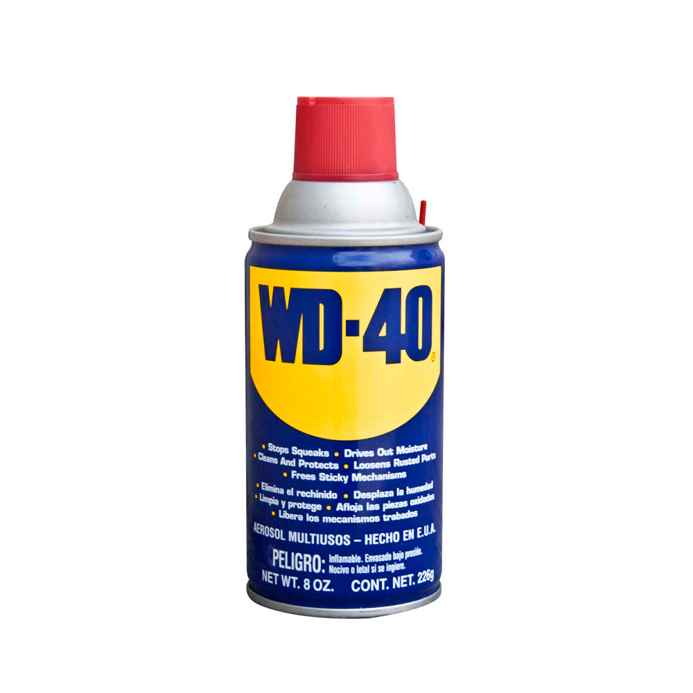 WD-40 AFLOJATODO 8OZ + 20%    GRATIS